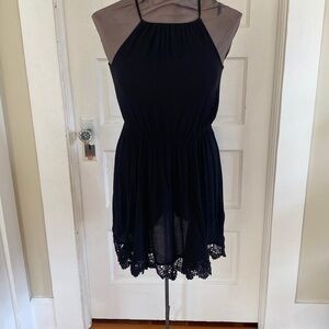 Urban Outfitters‎ Ecote LBD Black Halter Sundress XS